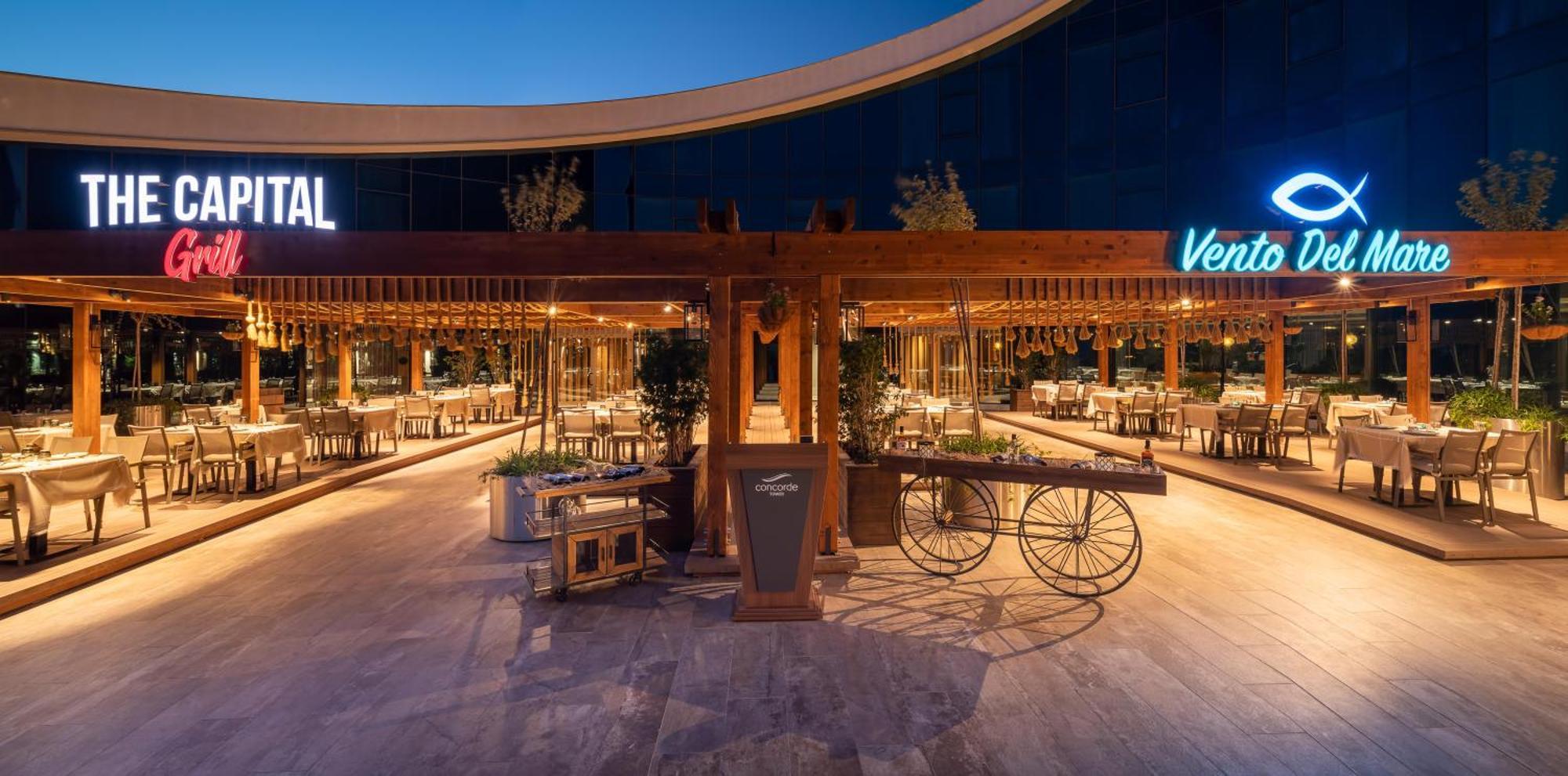 Concorde Tower Hotel & Casino Nicosia Exterior photo Vento restaurant